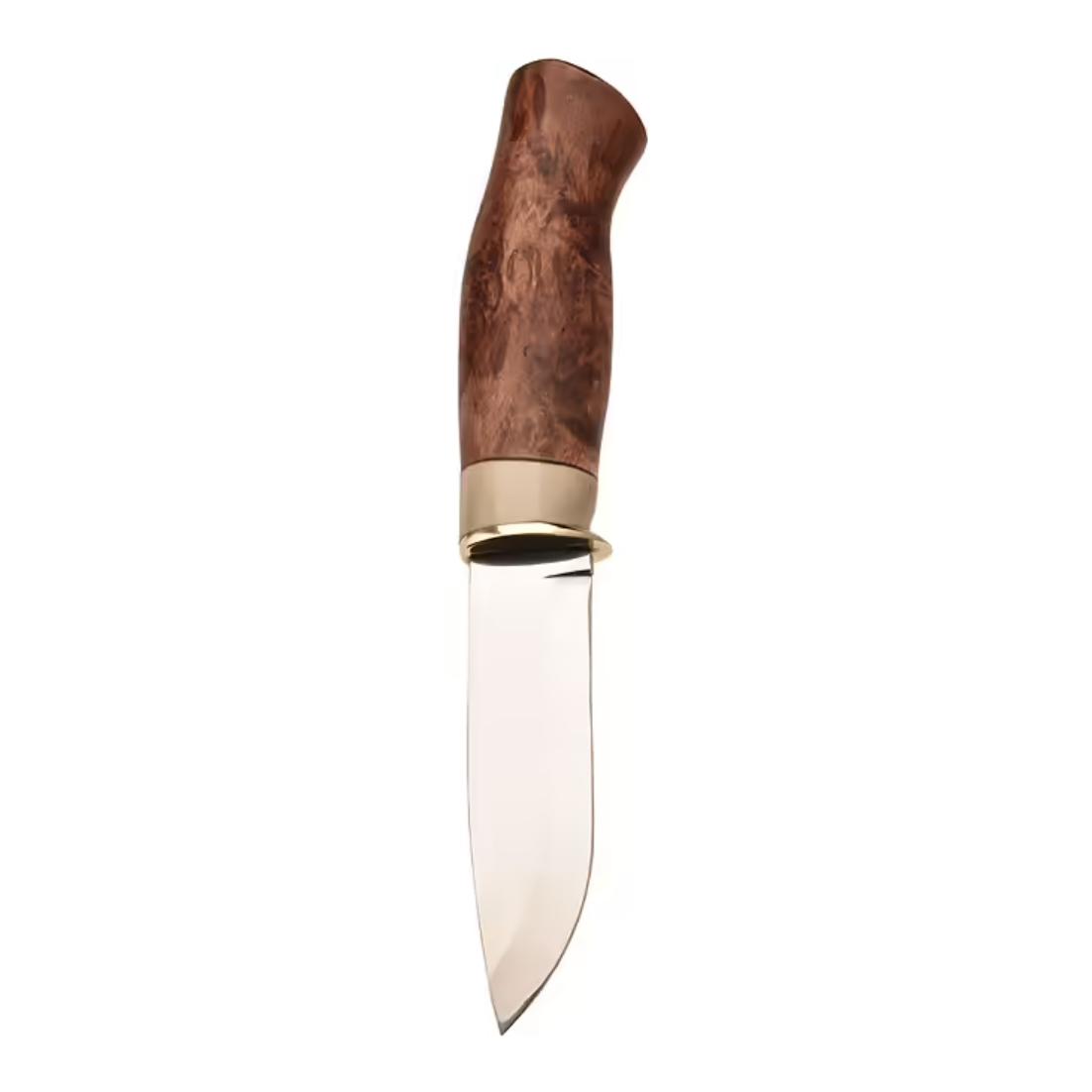 Survival  - Jagdmesser mit Diamantschleifstein, Feuerstahl und Lederscheide