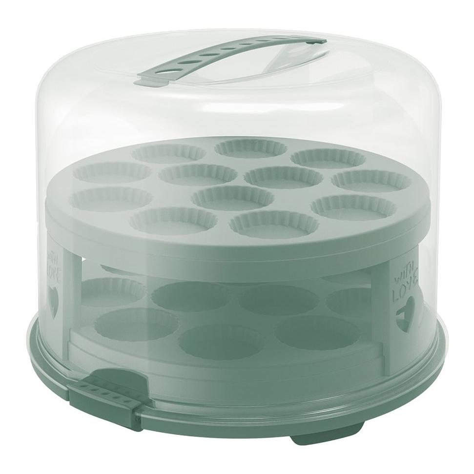 Rotho Tortenglocke XL mit Trays FRESH