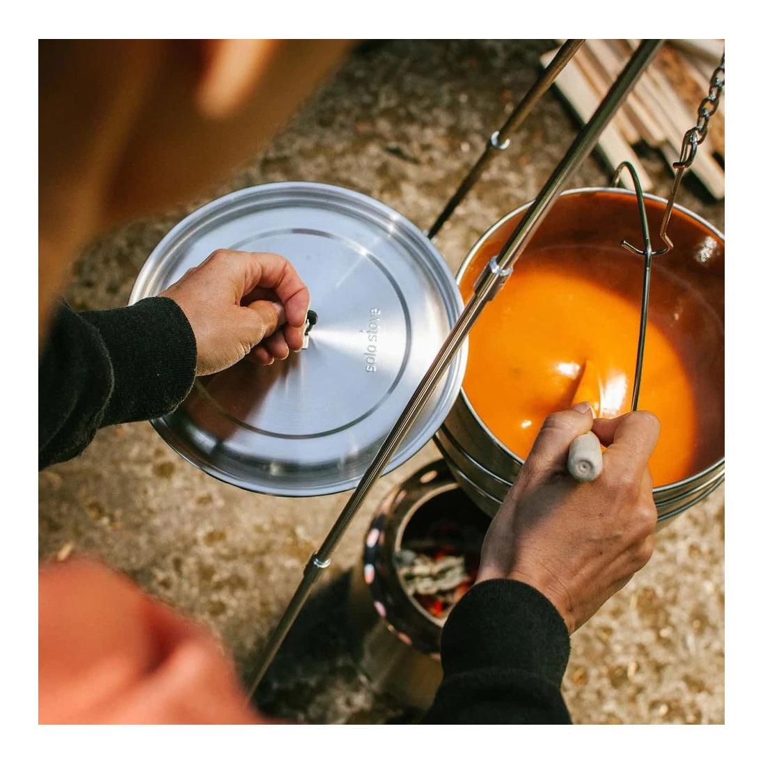 Kit combiné Solo Stove Campfire + 2 casseroles