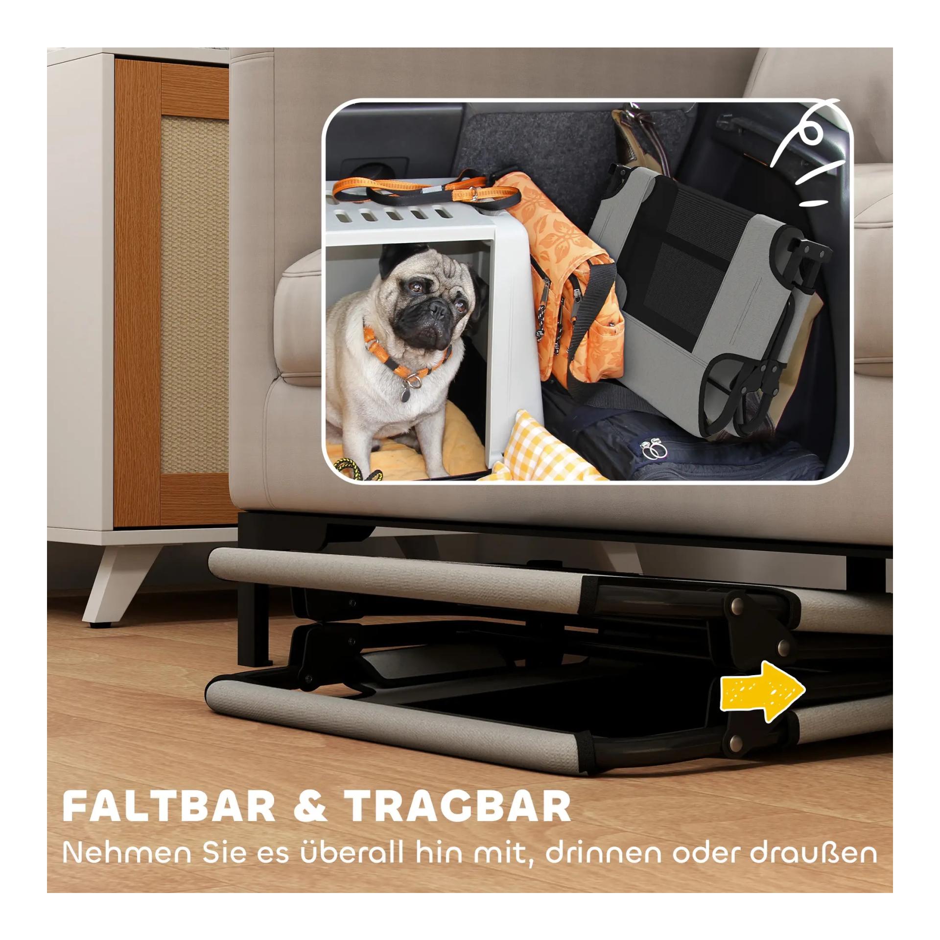 Mainer Lit pliable pour chien