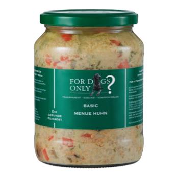 For Dogs Only? Menu de base poulet