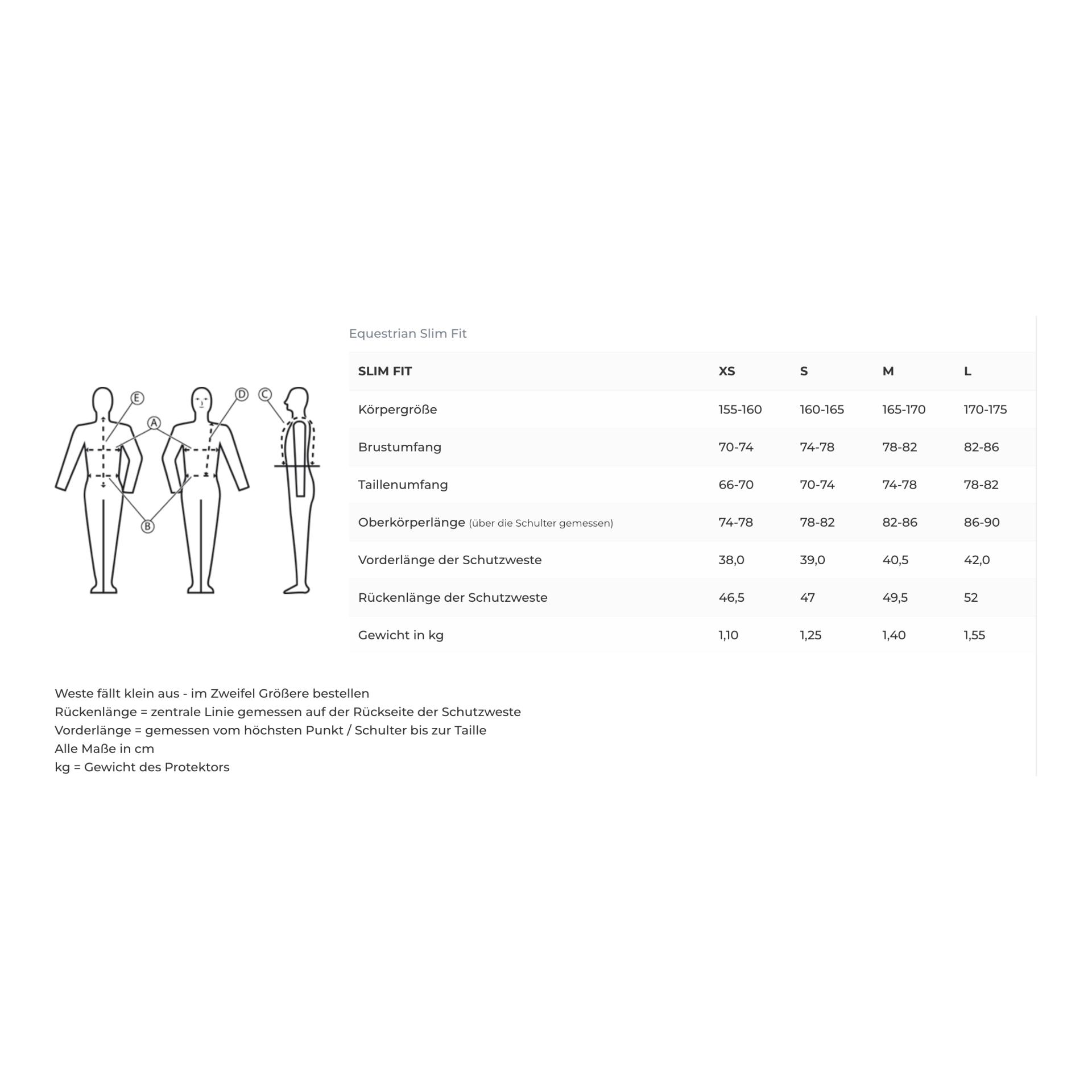 Komperdell Sicherheitsweste Slim Fit Damen