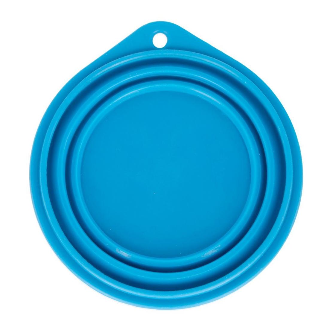 Kerbl Pet Gamelle de voyage en silicone (pliable) - bleu