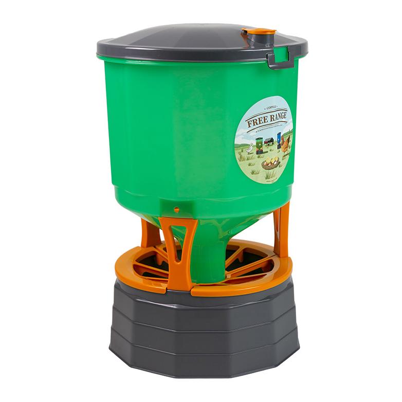 Copele Silo d'alimentation pour volailles - plein air