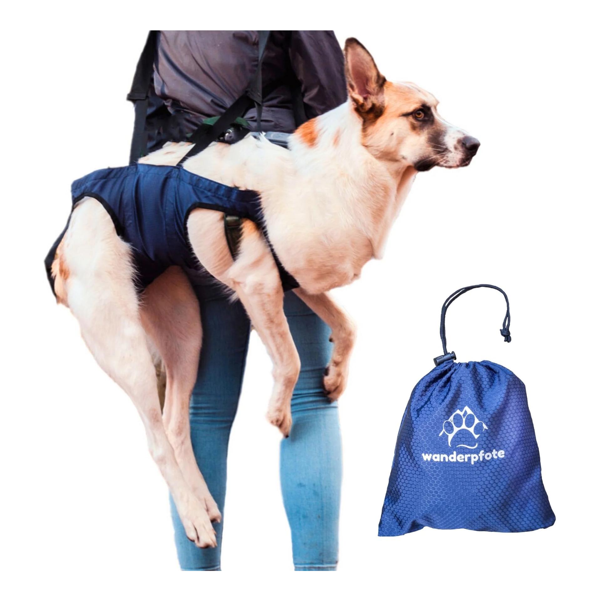 Wanderpfote Notfallrucksack & Tragehilfe für Hunde