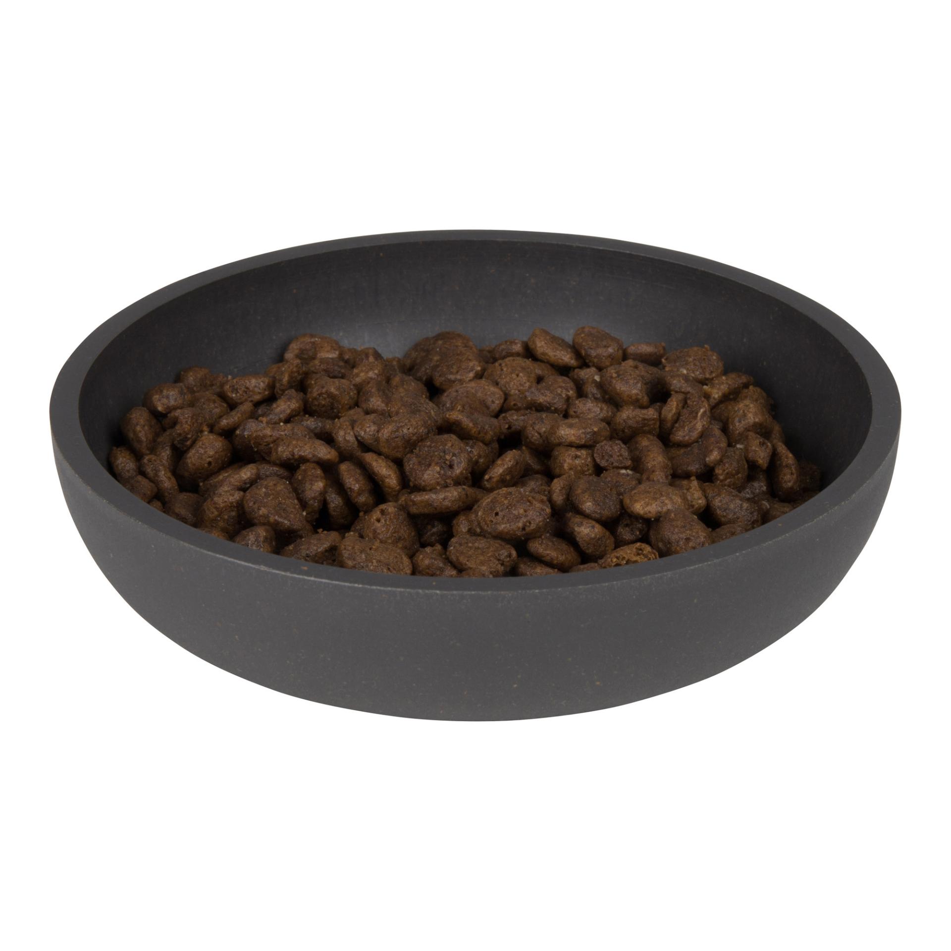 District70 Katzennapf Bamboo Cat Bowl - dark grey