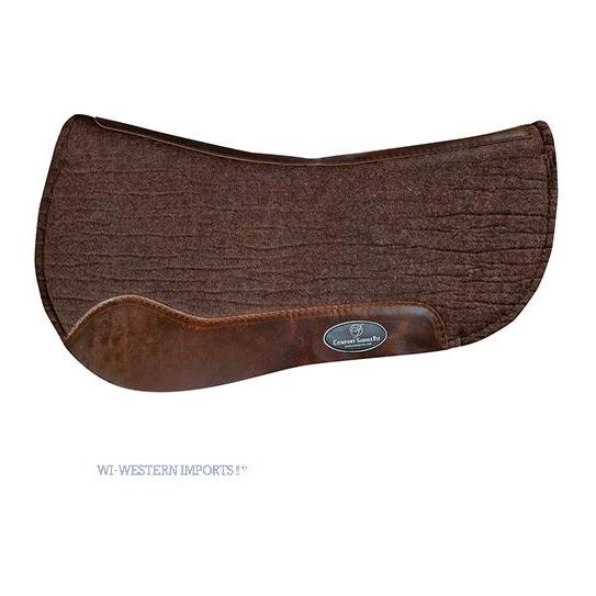 Western Imports Tampon en feutre Supreme demi-rond