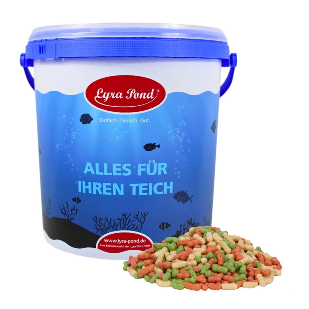 Lyra Pet Pond Colour Sticks Mix (4,0 mm) Fisch und Teichfutter