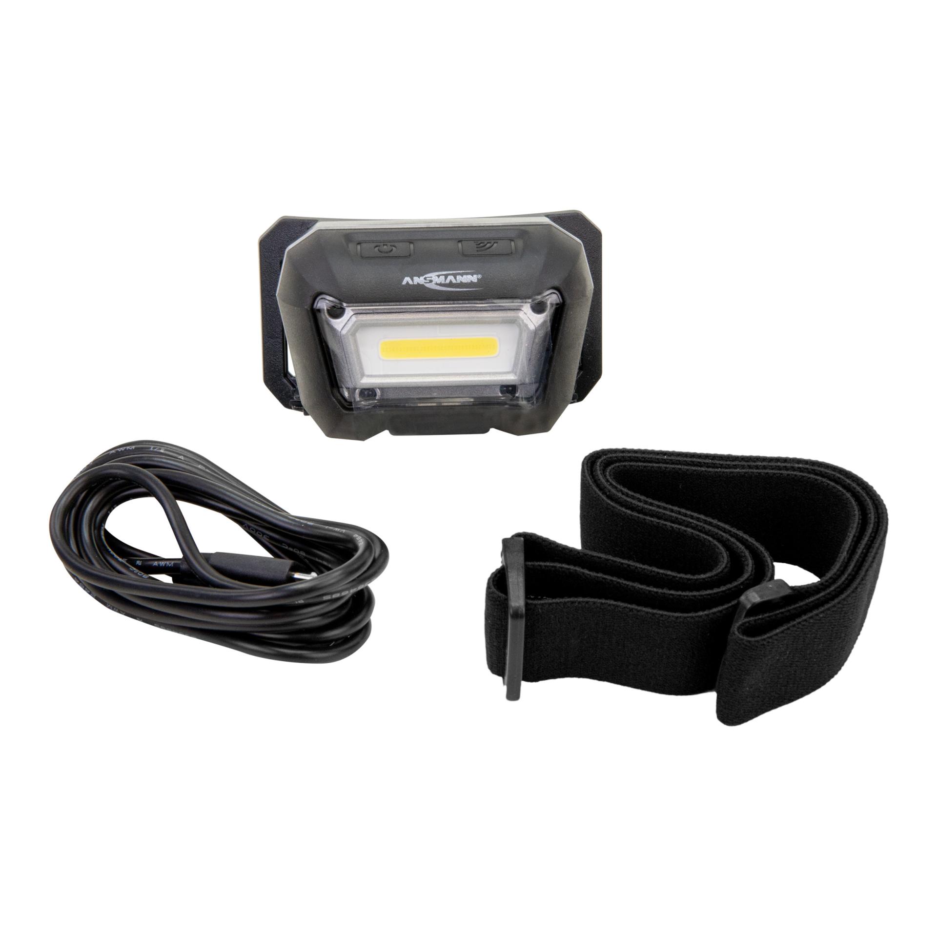 Ansmann Lampe frontale professionnelle HD280RS, rechargeable