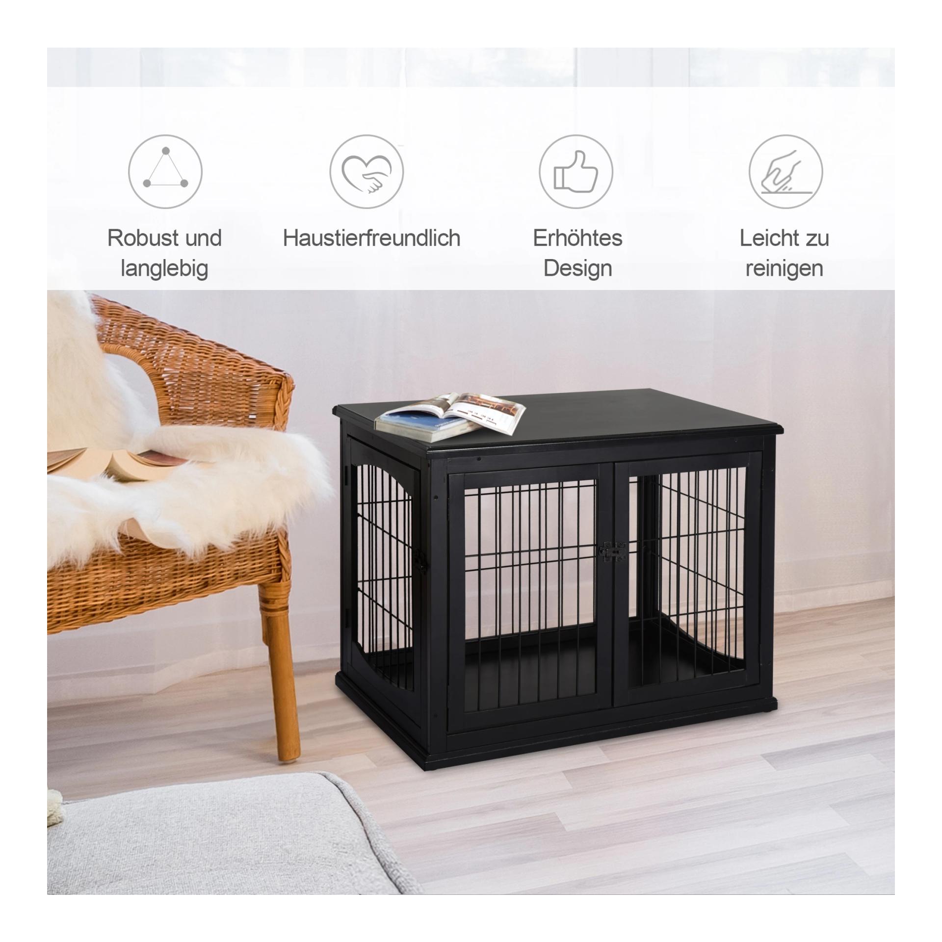 Mainer Cage de transport pour chien, très solide