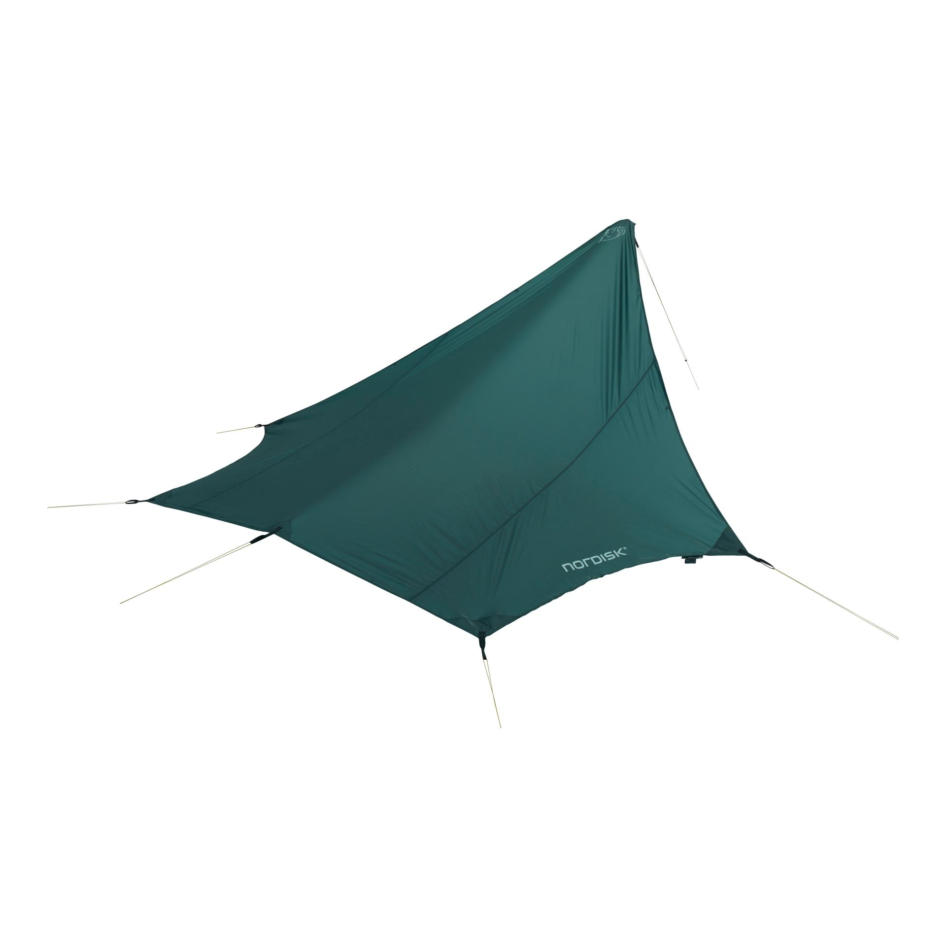 Nordisk Voss Diamond SI Tarp wasserdicht - Forest Green