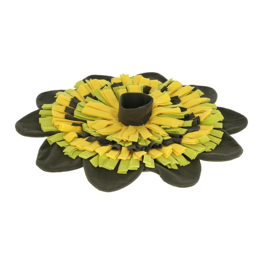 Kerbl Pet Tapis à fouiller Sunflower - jaune/vert