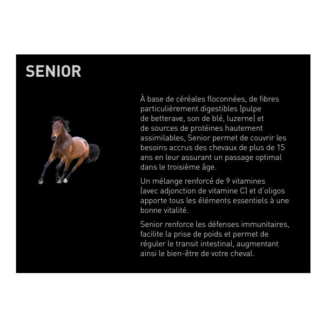 granovit Horse Senior - Senior Pferdefutter in Würfeln mit Flocken