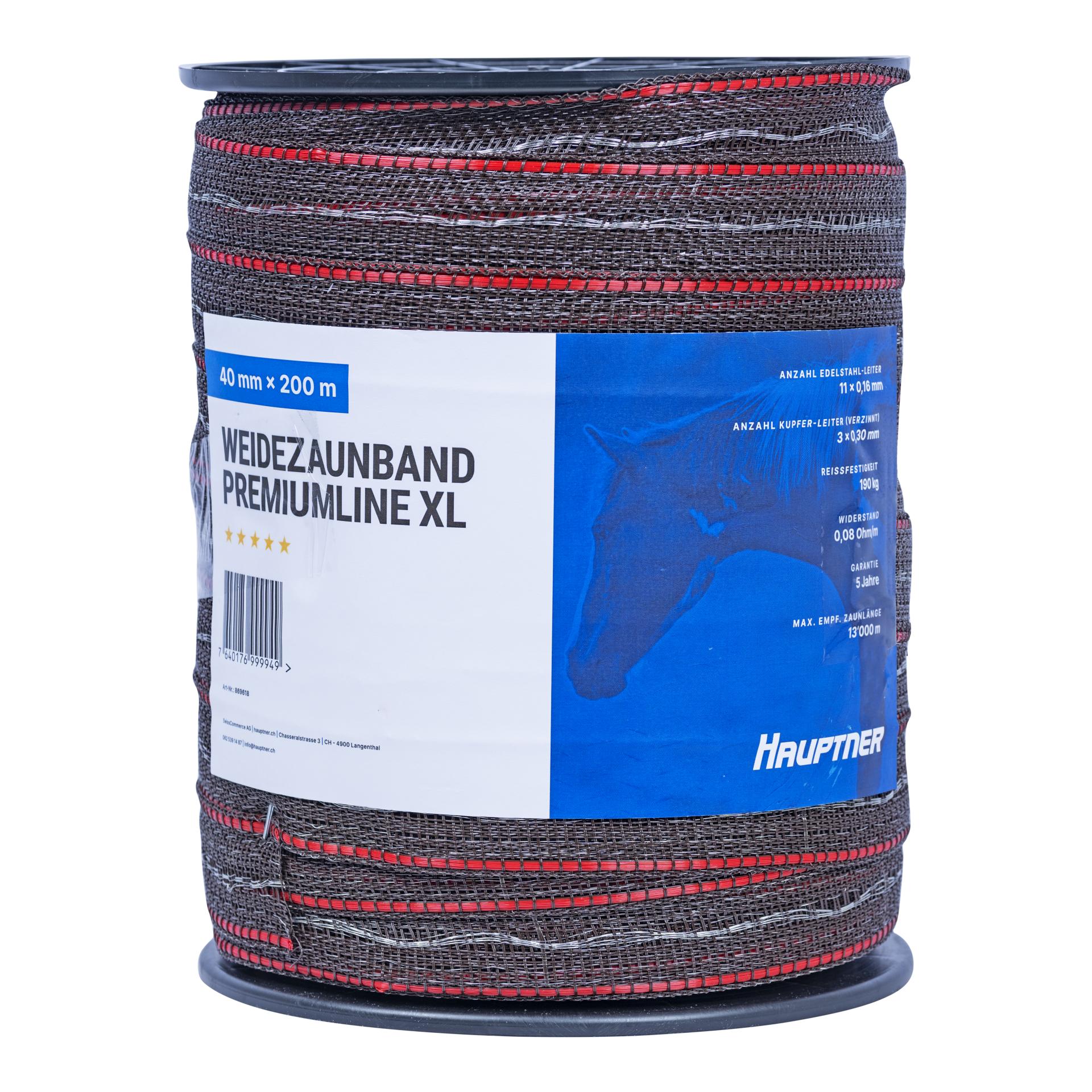 Hauptner Weidezaunband PremiumLine XL Braun