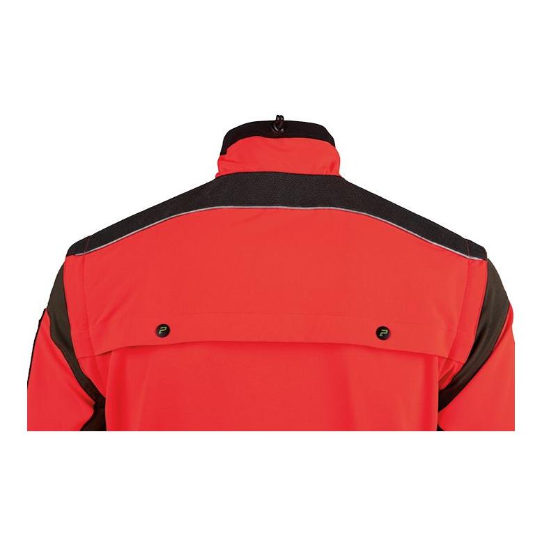 PSS X-treme Vario Funktionsjacke grün / neonrot