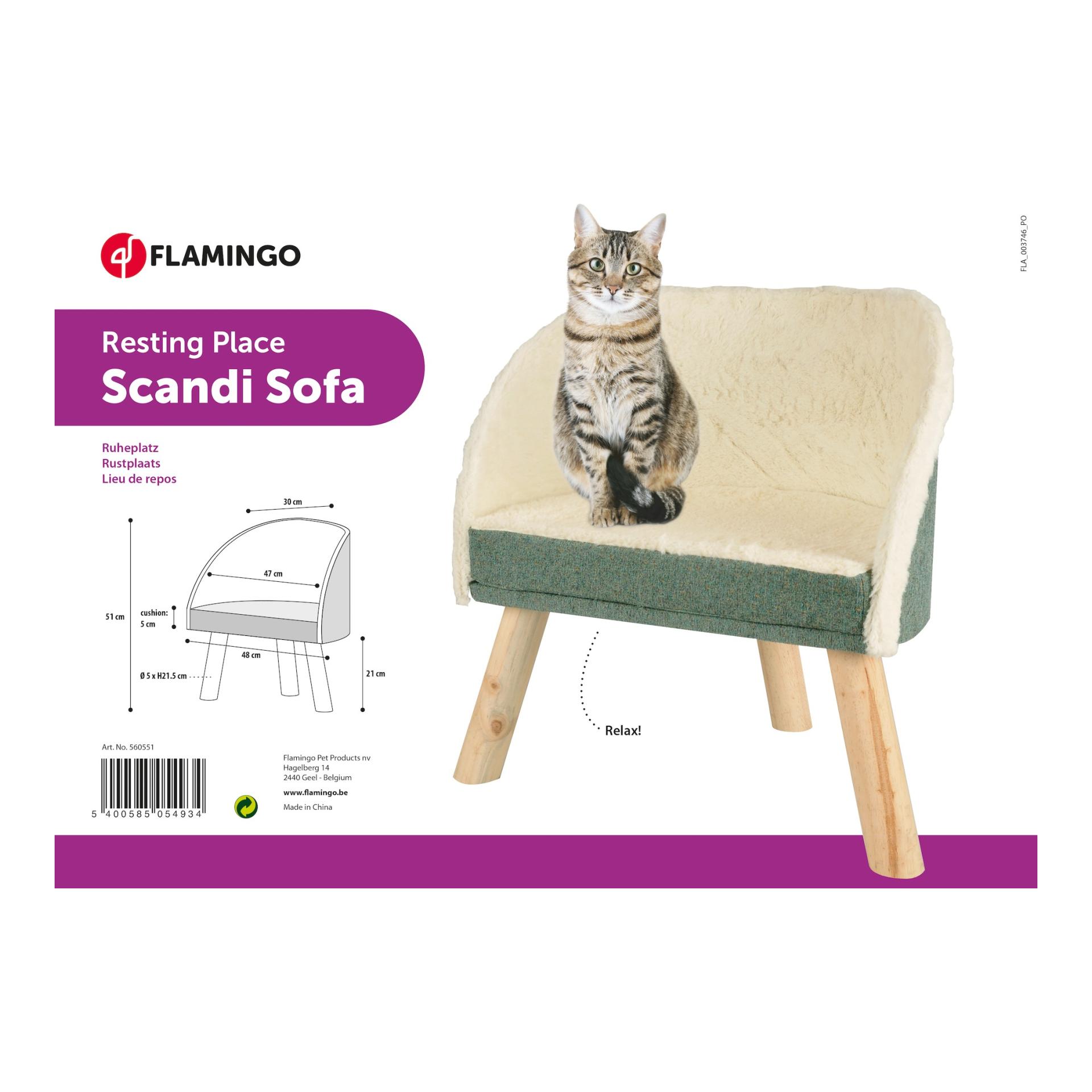 FLAMINGO Katzenmöbel Scandi
