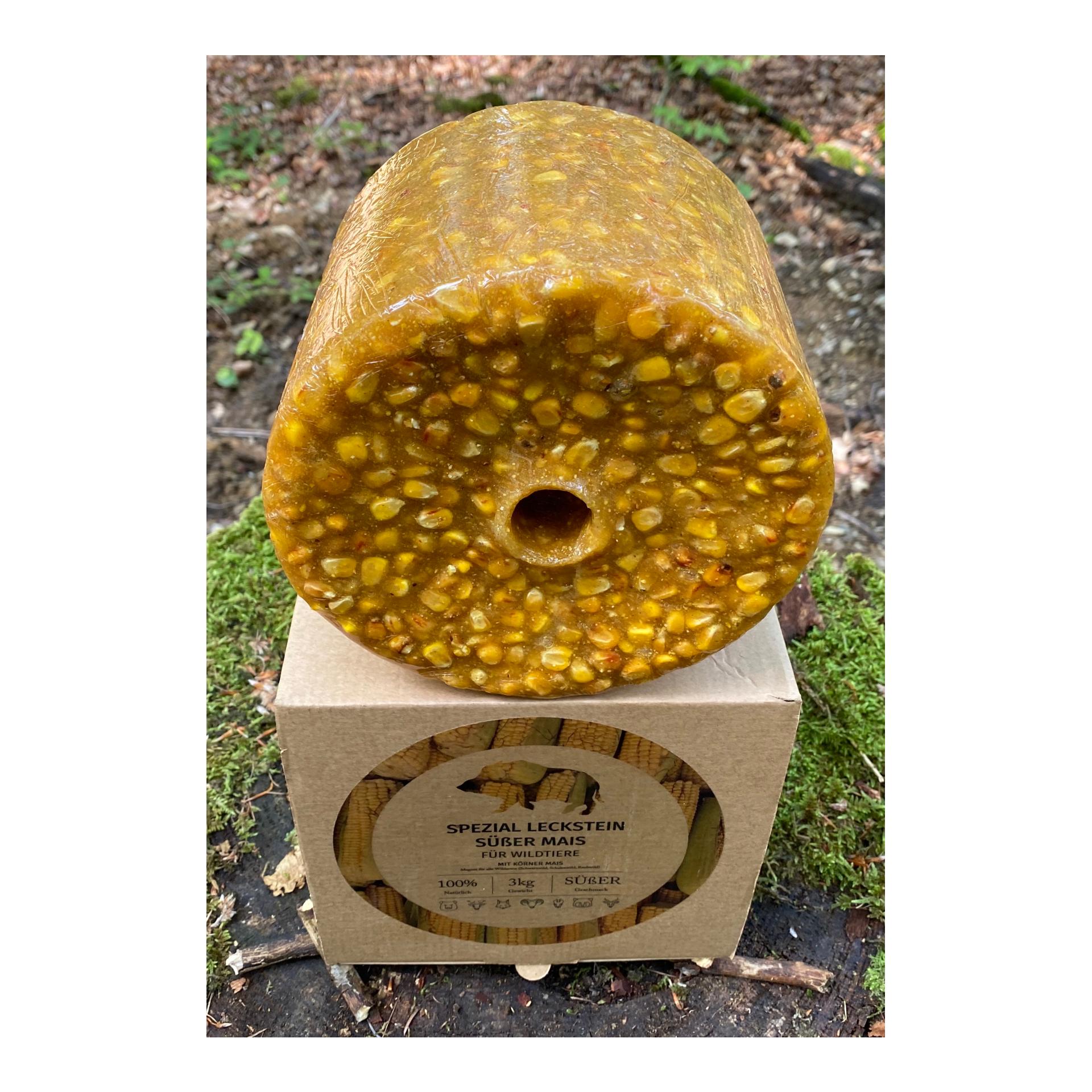 Wildlutscher Spezial Leckstein Süsser Mais
