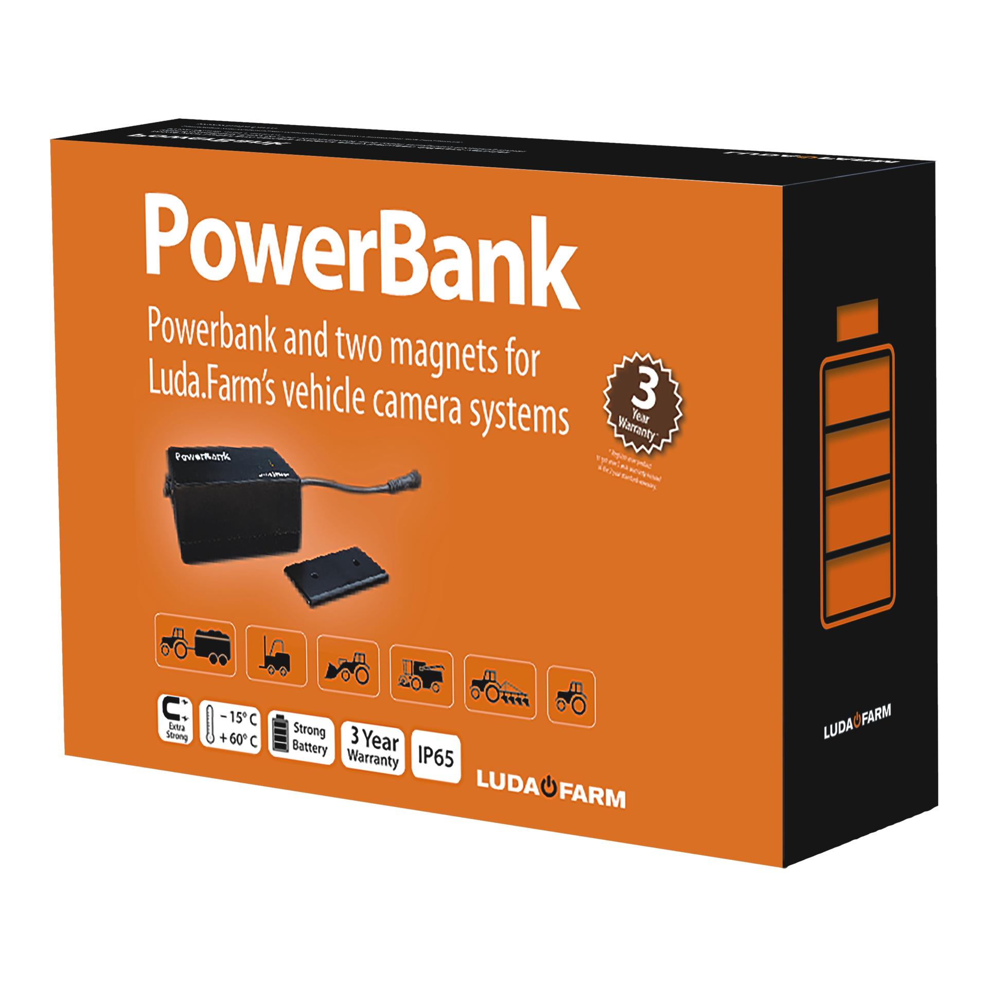 LudaFarm PowerBank 25000 Schwarz