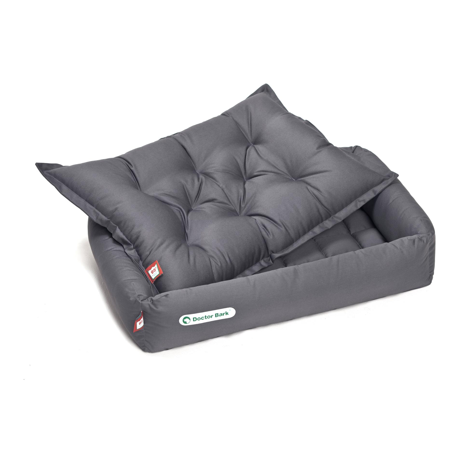 Doctor Bark RedLabel Einlegekissen zu Hundebett- grau