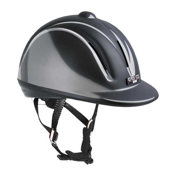 Casco Reithelm Youngster - schwarz glanz