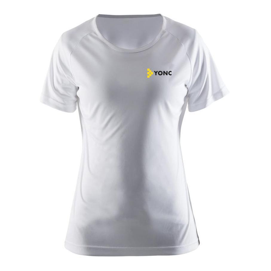 Girl Active Shirt - weiss