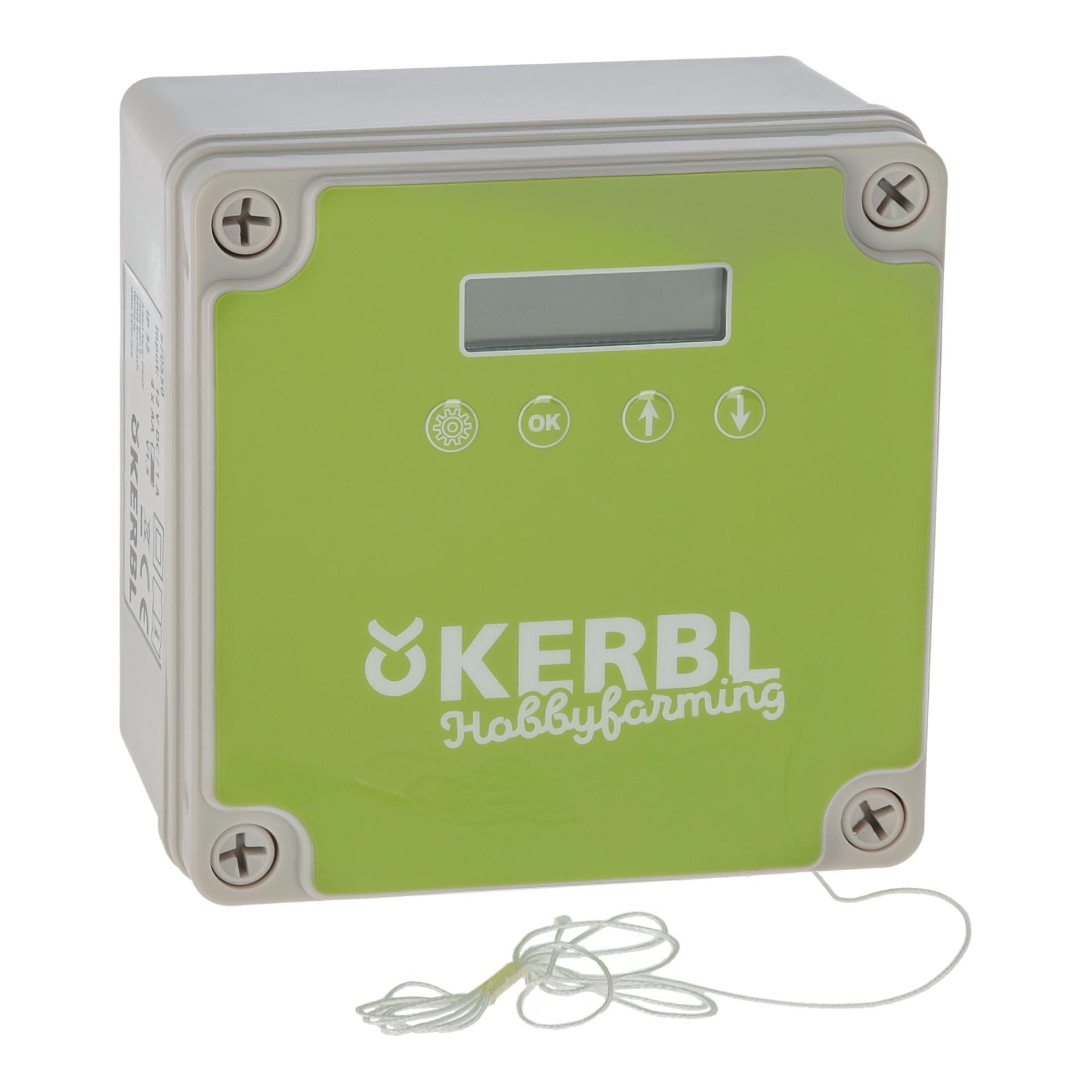 Kerbl Hobbyfarming Porte pour poules avec porte coulissante 220 x 330 mm