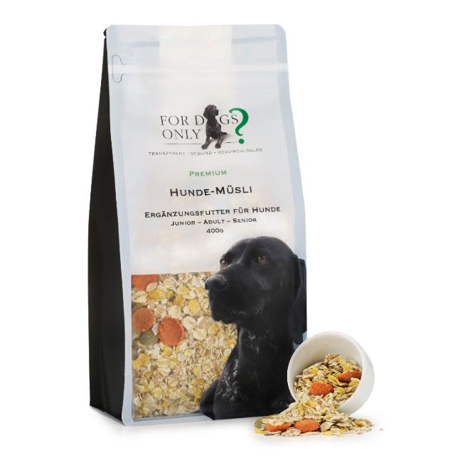 For Dogs Only? Premium Hunde-Müsli