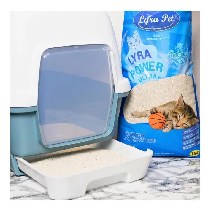 Lyra Pet Lyra Power ULTRA excellente litière pour chats 30 litres