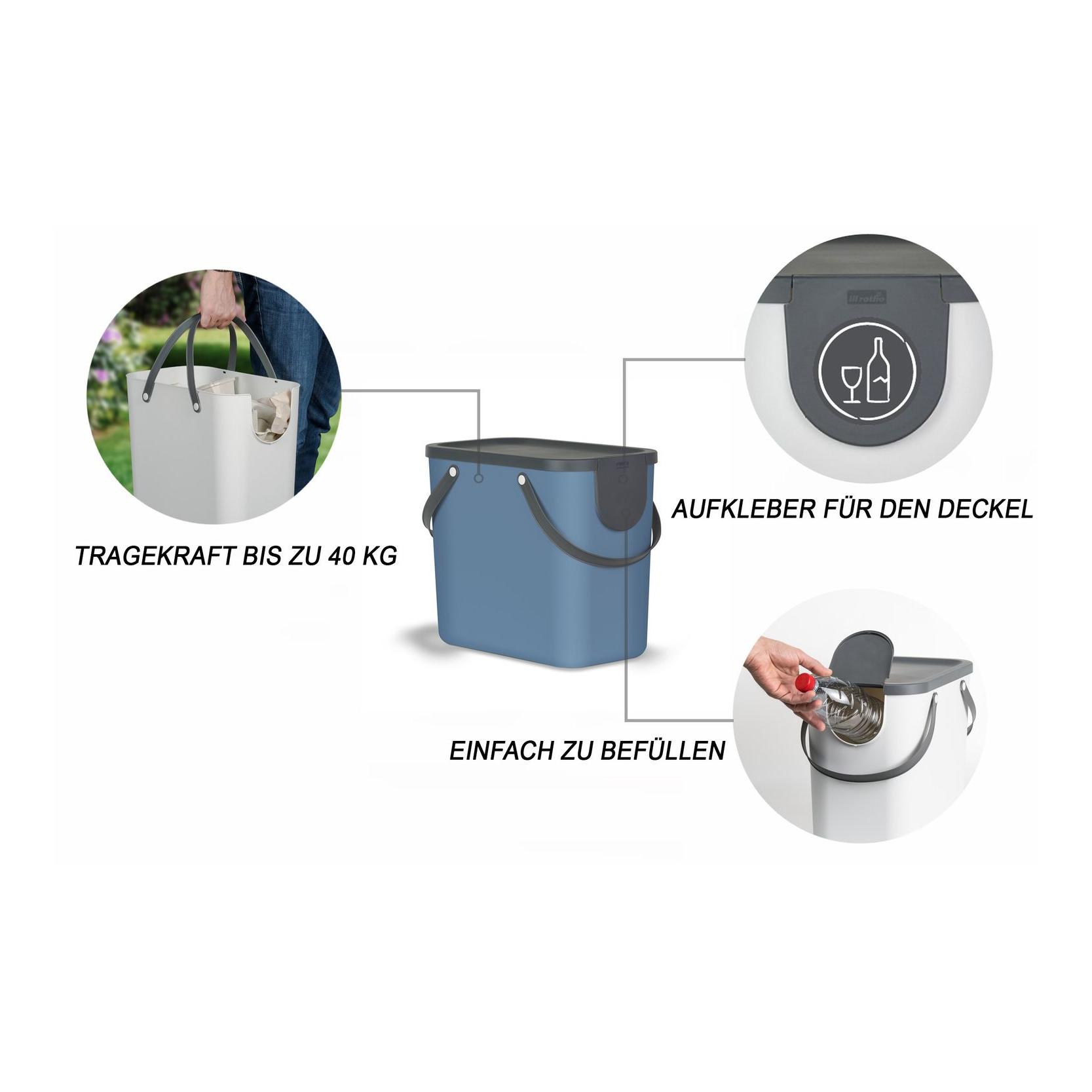 Rotho Abfall Recyclingsystem Albula