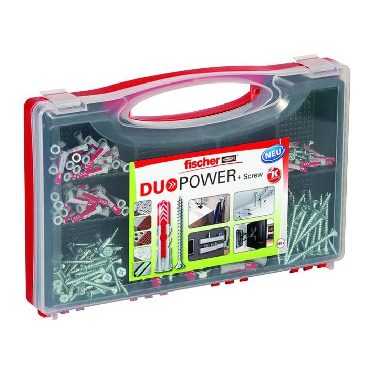Fischer SB Redbox Duopower mit Schrauben