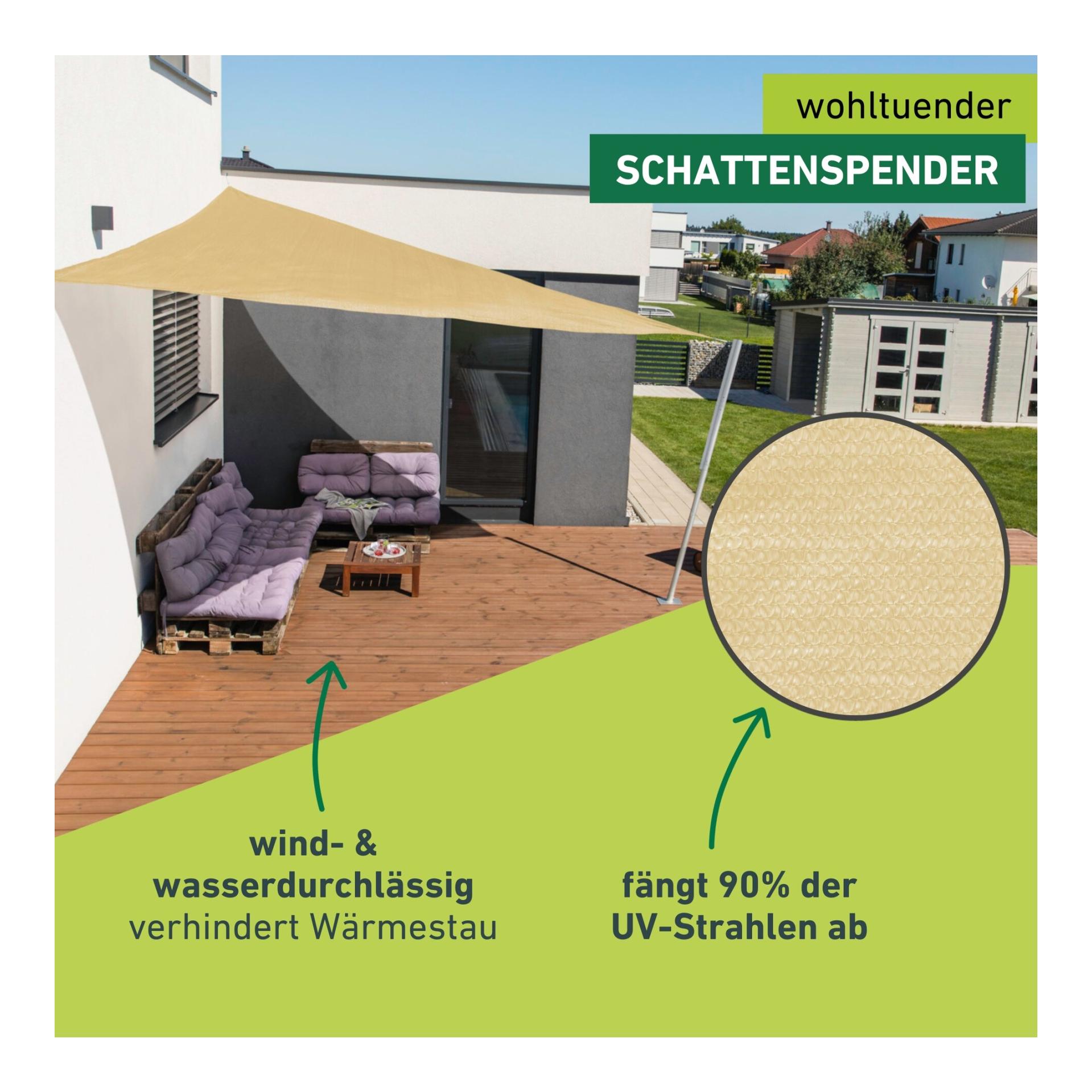 Windhager Voile d’ombrage Capri - triangle