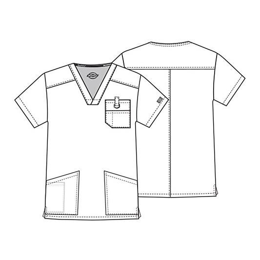 Dickies EDS Signature Kasack mit V-Ausschnitt Herren