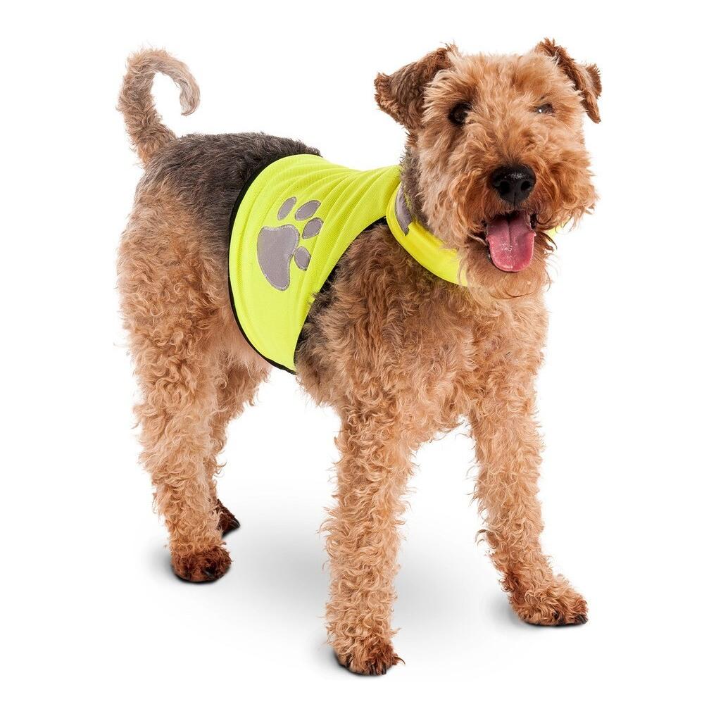 TRIXIE Gilet de sécurité Night Walk pour chiens - jaune
