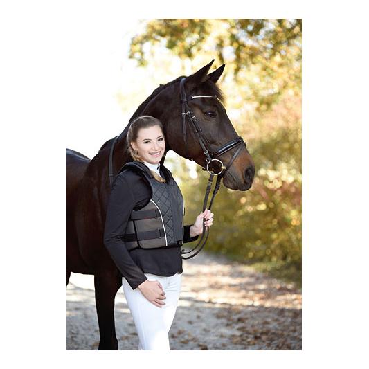 Kerbl Sicherheitsweste ProtectoFlex 315 light Kinder - schwarz