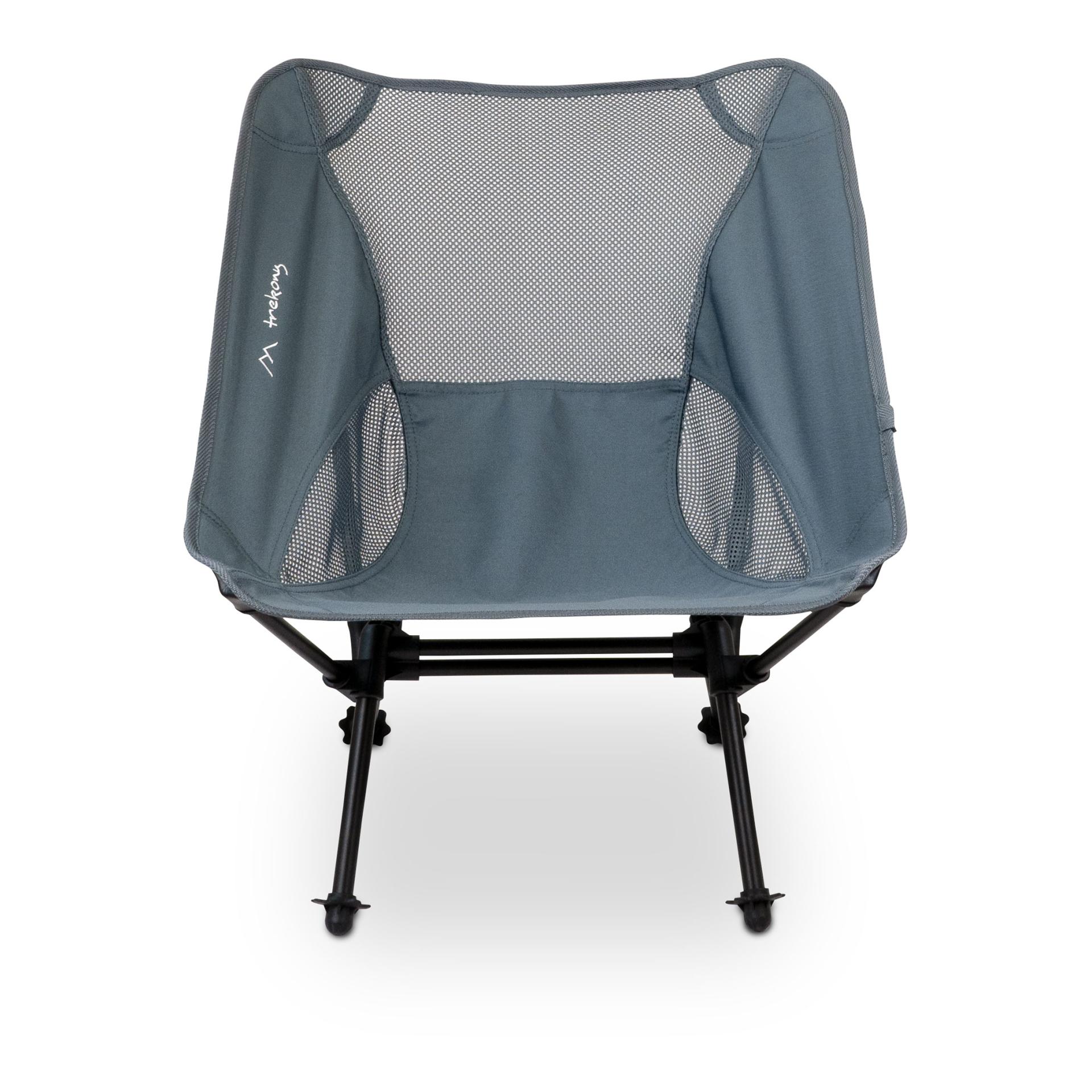 Trekony Campingstuhl Tief Anthrazit