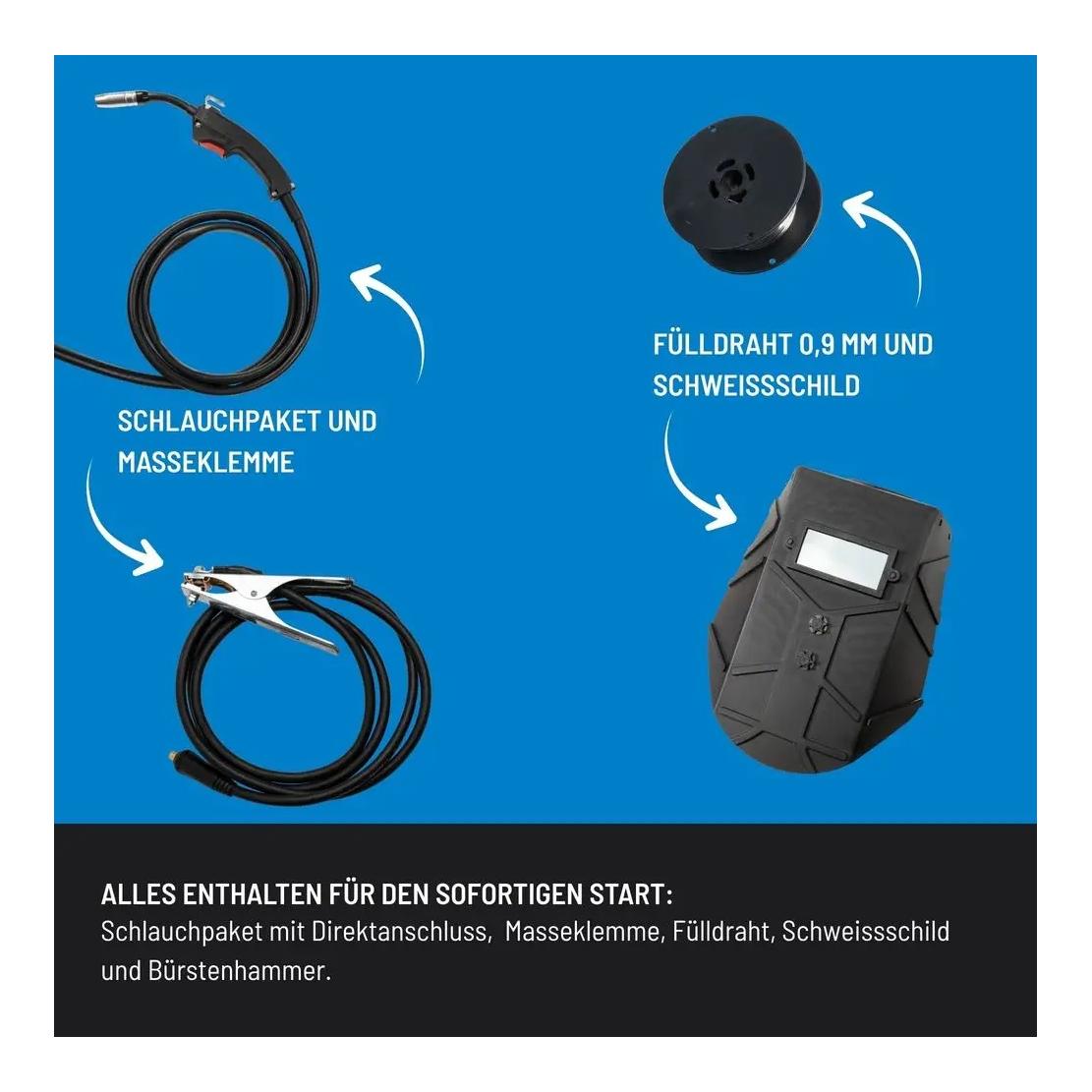 Güde Appareil de soudage à fil fourré SG 131 A-SYN