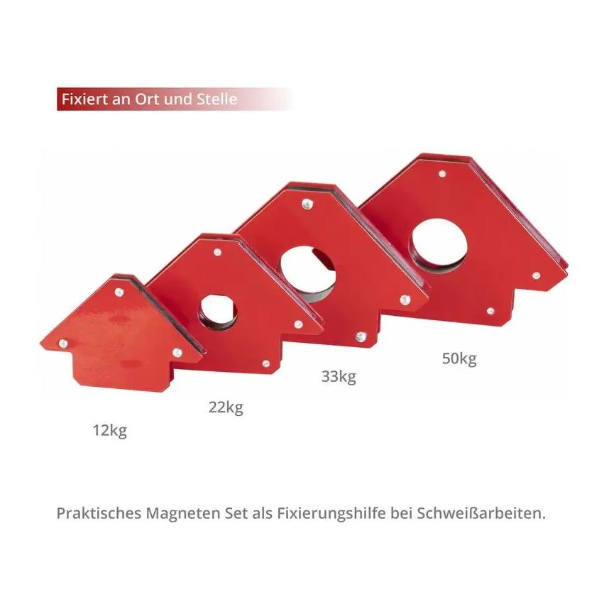 Güde Schweissmagneten Set 4 tlg.