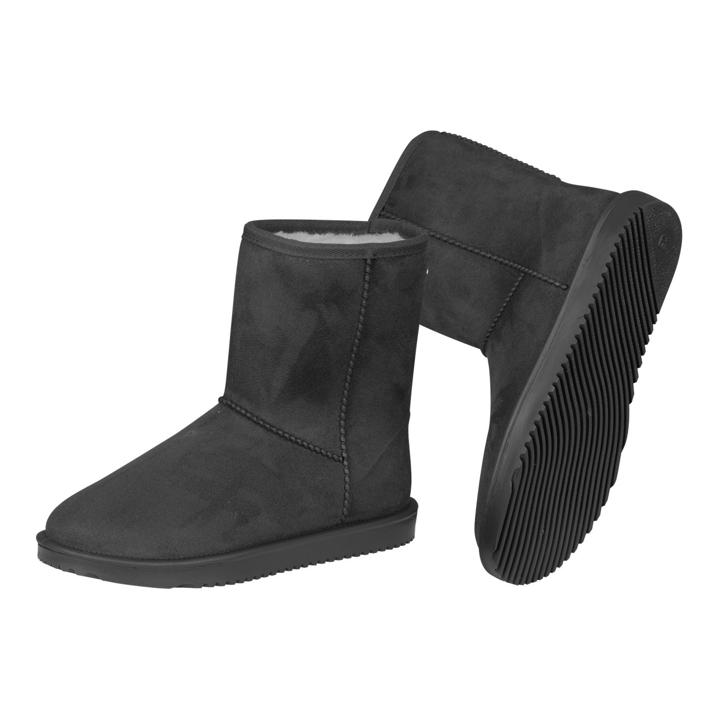 Elt Bootie Rainless Velours Schwarz