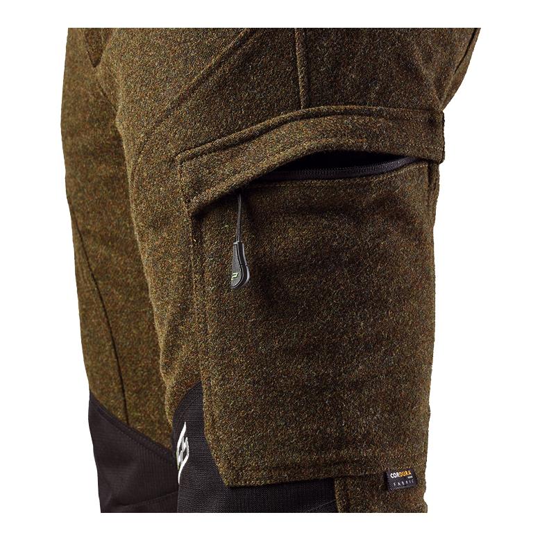 PSS Pantalon de chasse en loden X-treme - vert/noir