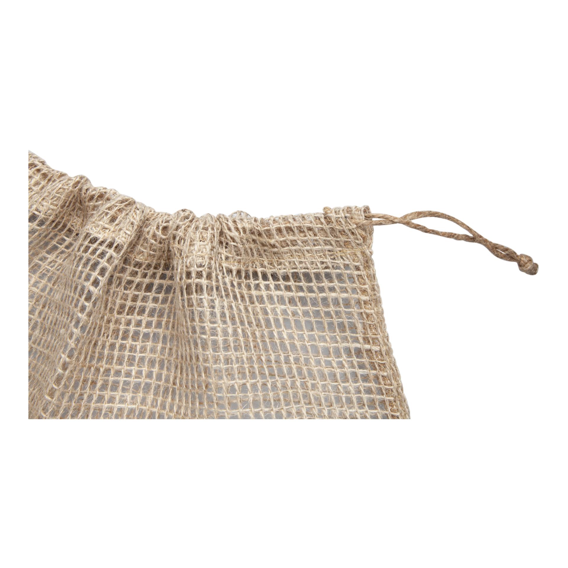 Windhager Jute Netzsäcke ÖKO mit Verschlusskordel