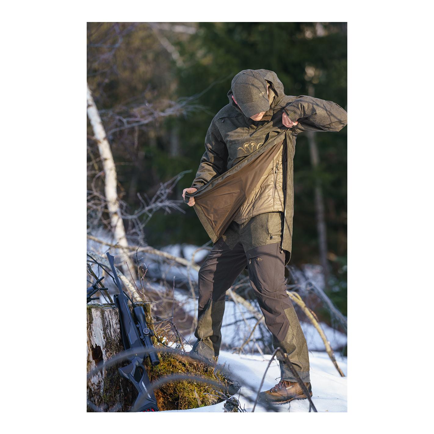Blaser Ake Vintage Hose - Olive Mélange/Schwarz