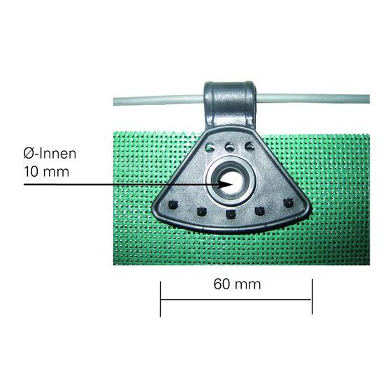 Siepmann Clips de fixation en plastique - 10 pcs.