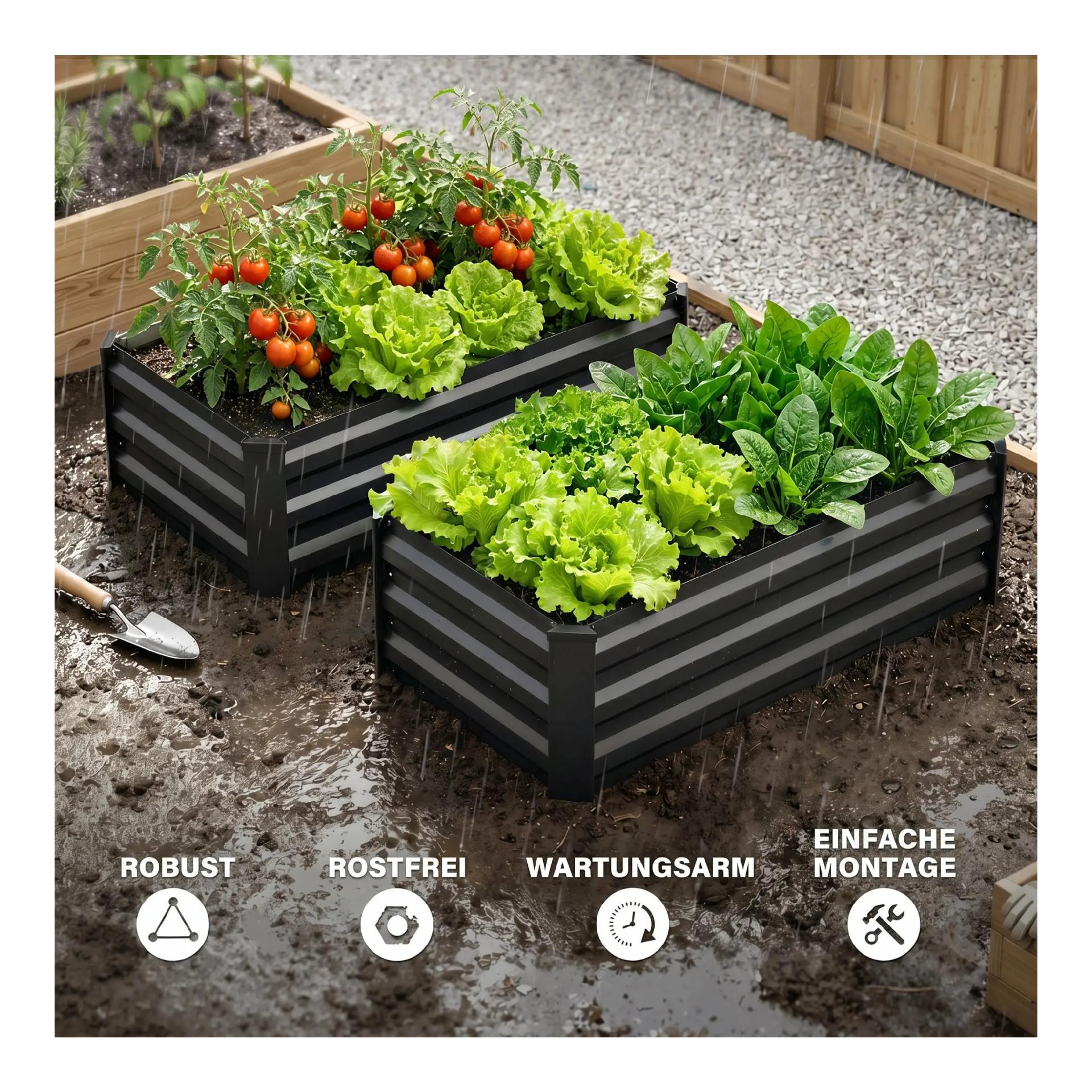 Mainer Parterre de jardin Outsunny