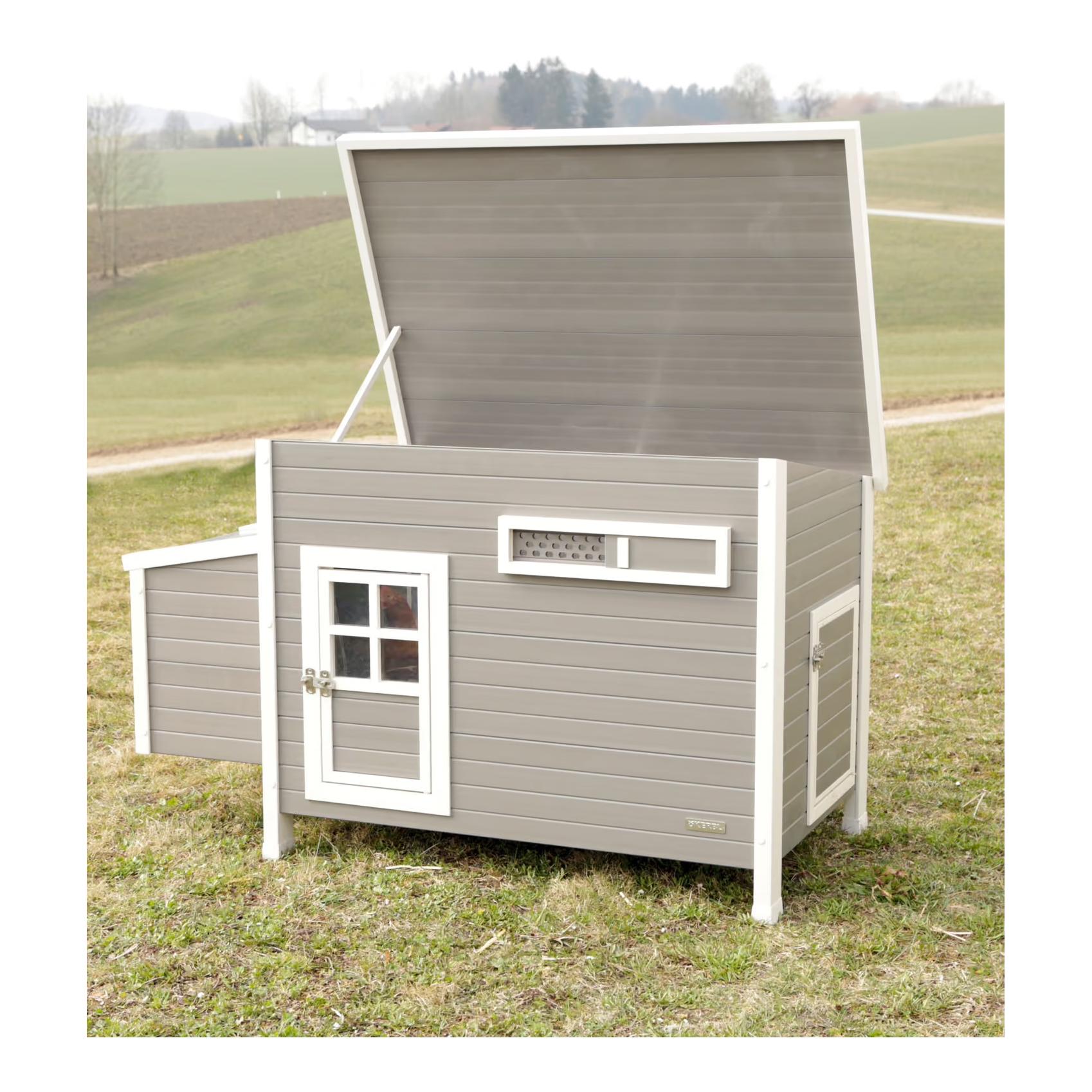 Kerbl Hobbyfarming Étable en plastique ECO Barney