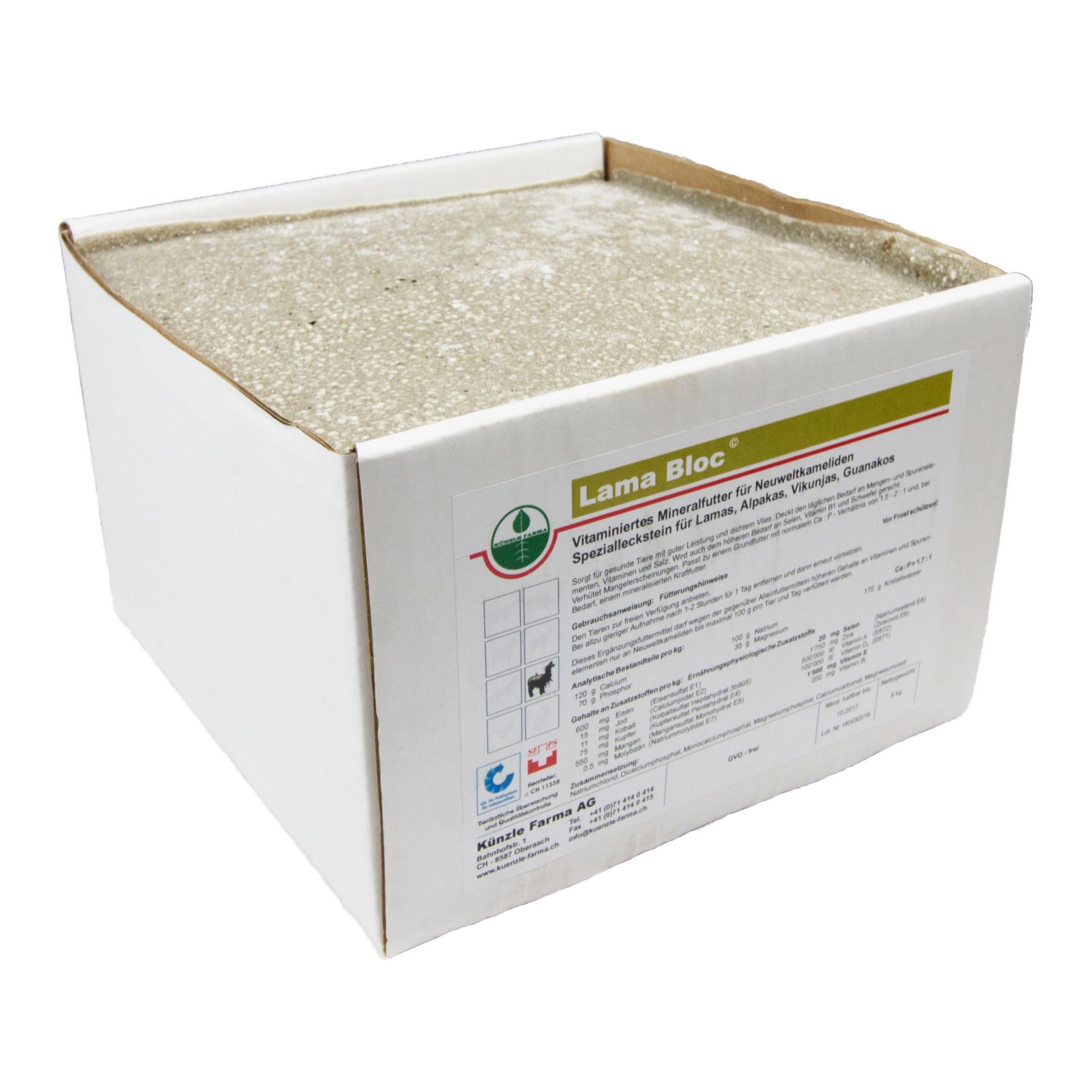 Künzle Farma Lama Bloc Weiss