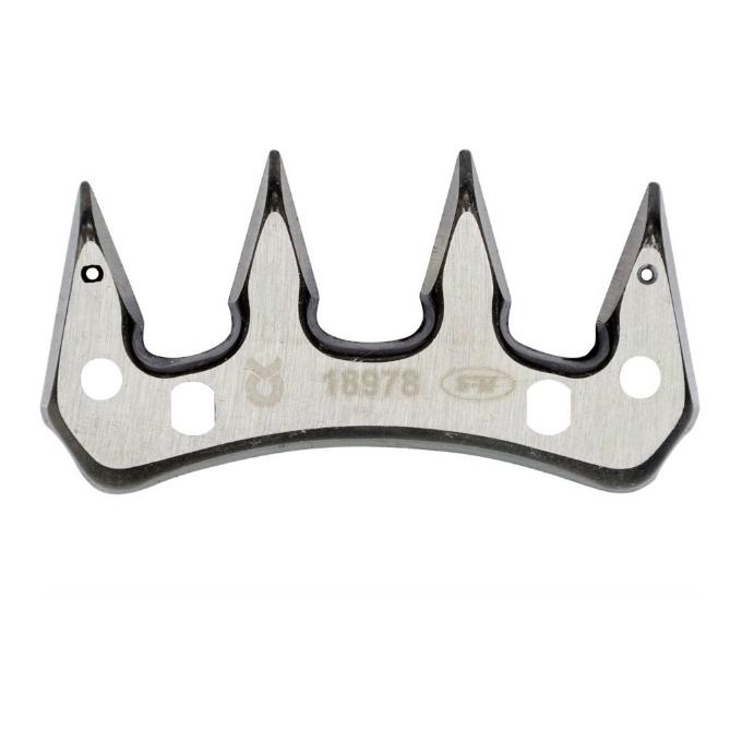 Kerbl Obermesser, 4 Zähne zu Schafschermaschine Constanta 4 Silber