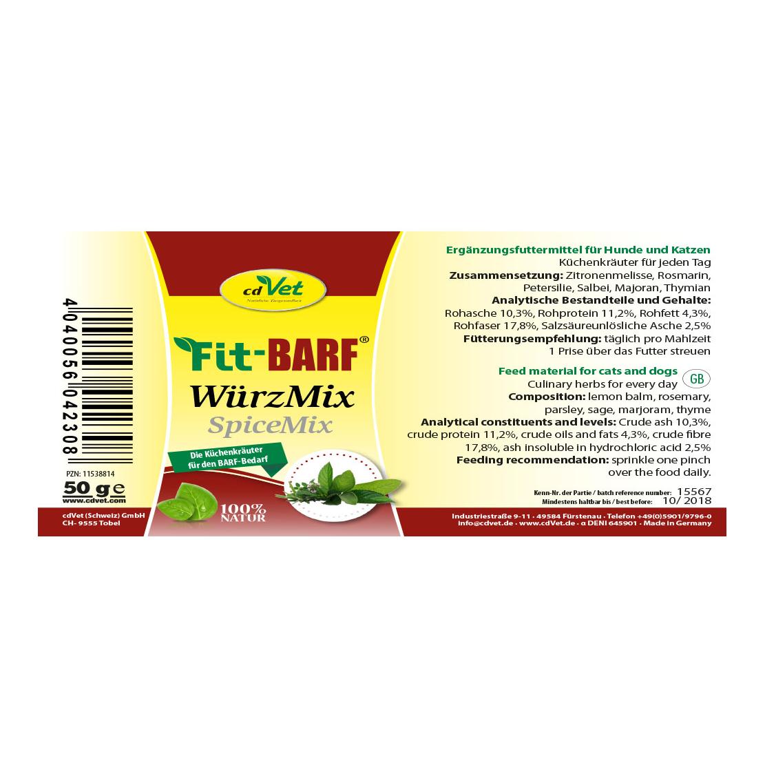 cdVet Fit-BARF WürzMix