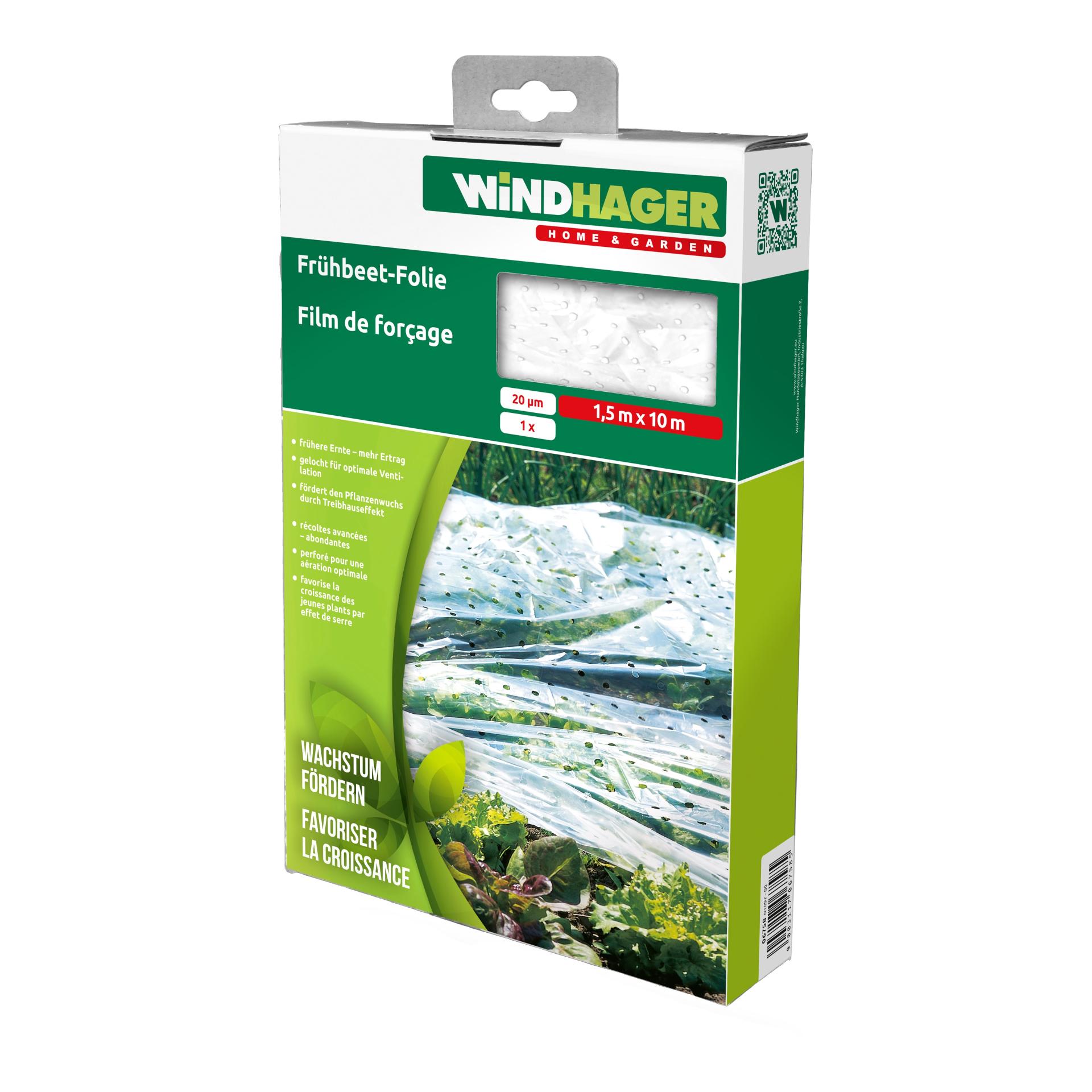 Windhager Frühbeet-Folie Transparent