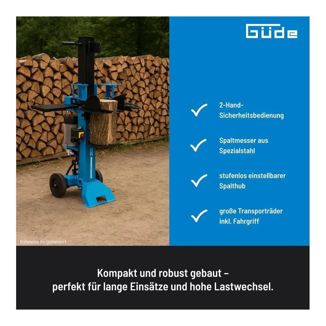 Güde Holzspalter GHS 500/6TE