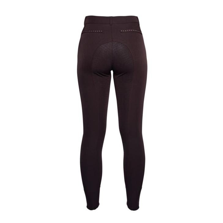 HKM Reithose Rosegold Glamour Style Silikon-Vollbesatz